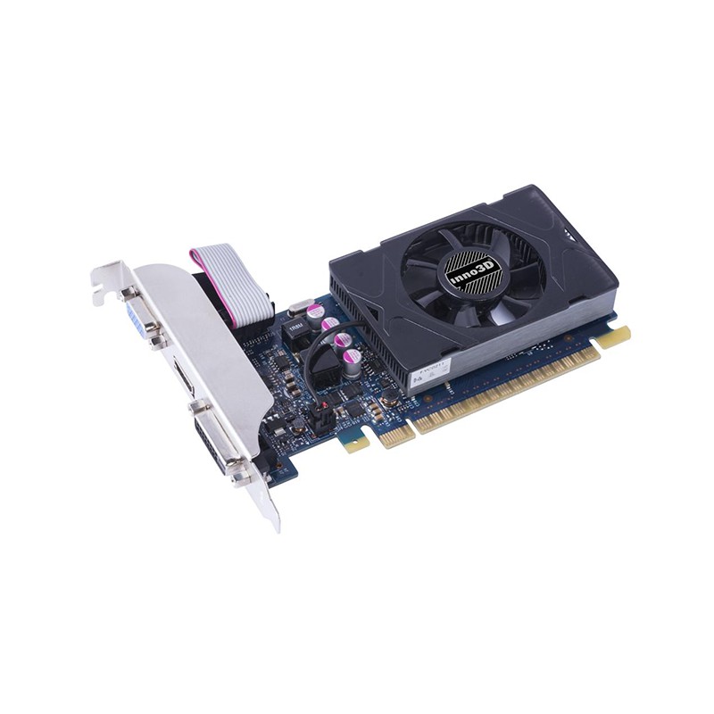 Card đồ họa indo3d gt 730 2g d5 bo lùn chuyên cây đồng bộ_tặng chắn bo lùn