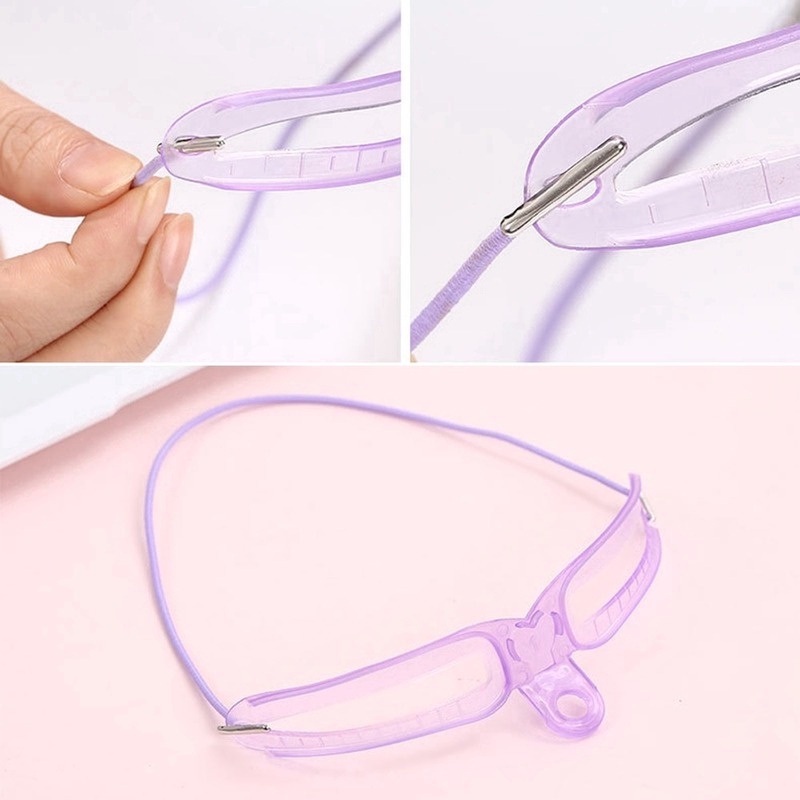 Set Khuôn Vẽ Lông Mày 8 Trong 1 Có Thể Tái Sử Dụng Cho Người Mới Bắt Đầu KM 109