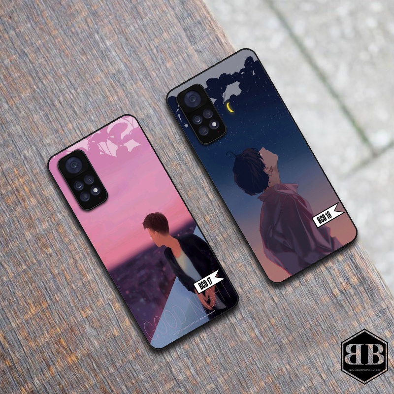 Ốp lưng kính cường lực Xiaomi Redmi Note 11 4G / Redmi Note 11S bao đẹp