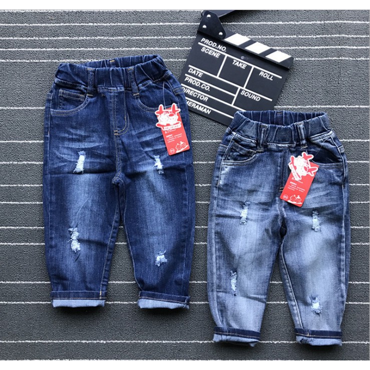 Quần bò Jeans rách hết hàng
