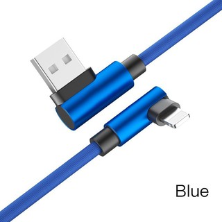 Cáp sạc nhanh USB gập 90 độ cho Iphone Android Type-c