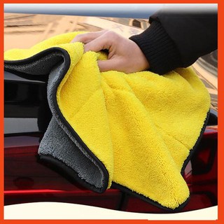 [GIẢM GIÁ SỐC] Khăn lau xe ô tô 2 mặt cao cấp chất lượng tốt