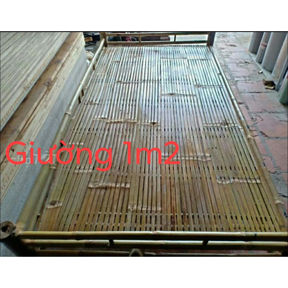 Dát Giường Tre ,vạc giường tre tự nhiên nhiều kích thước,giát tre nằm ngủ .giường tre chõng tre