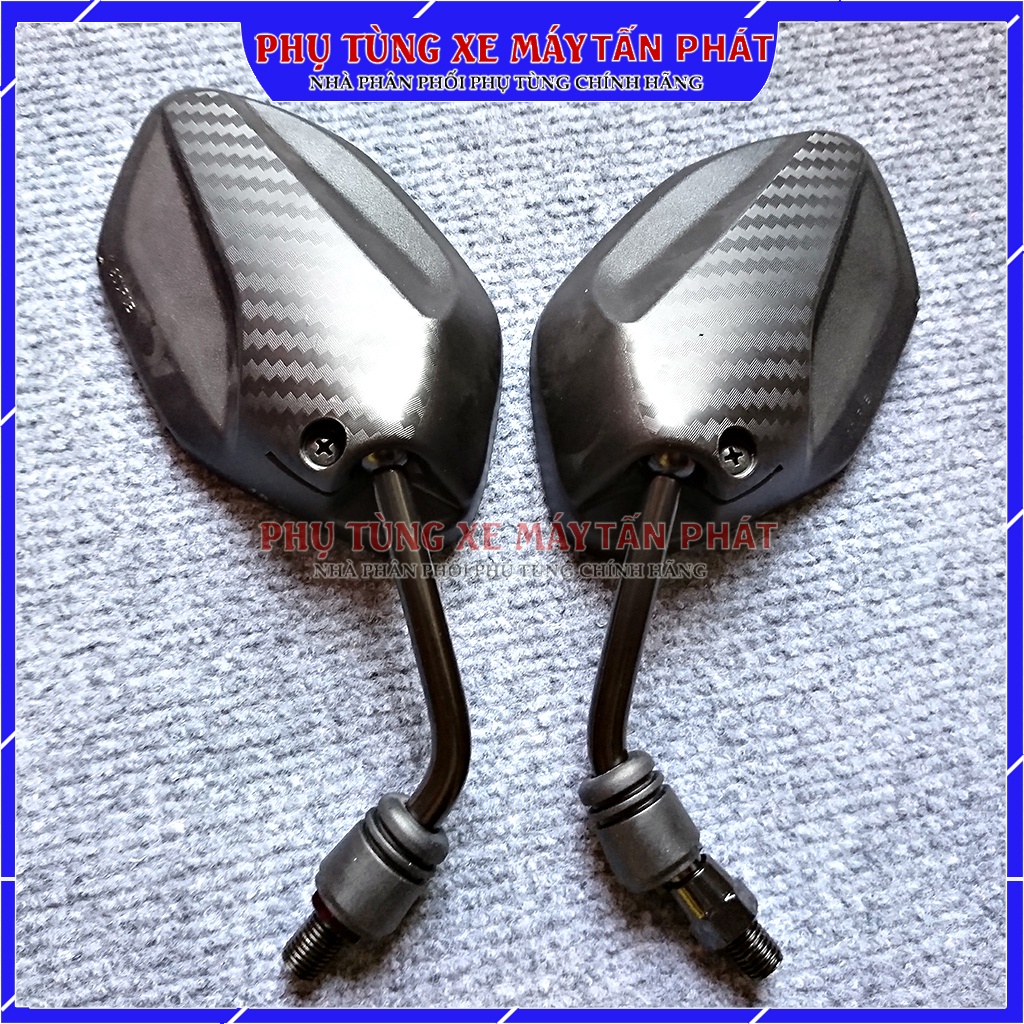 KÍNH CHIẾU HẬU KIỂU CHÂN NGẮN LẮP ĐƯỢC CHO MỌI DÒNG XE MÁY HONDA,YAMAHA