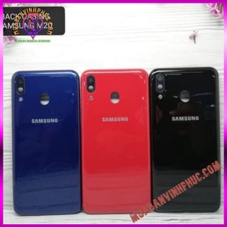 Vỏ+khung xương điện thoại samsung m20 / m205 zin new,kèm phím - mbvp.com