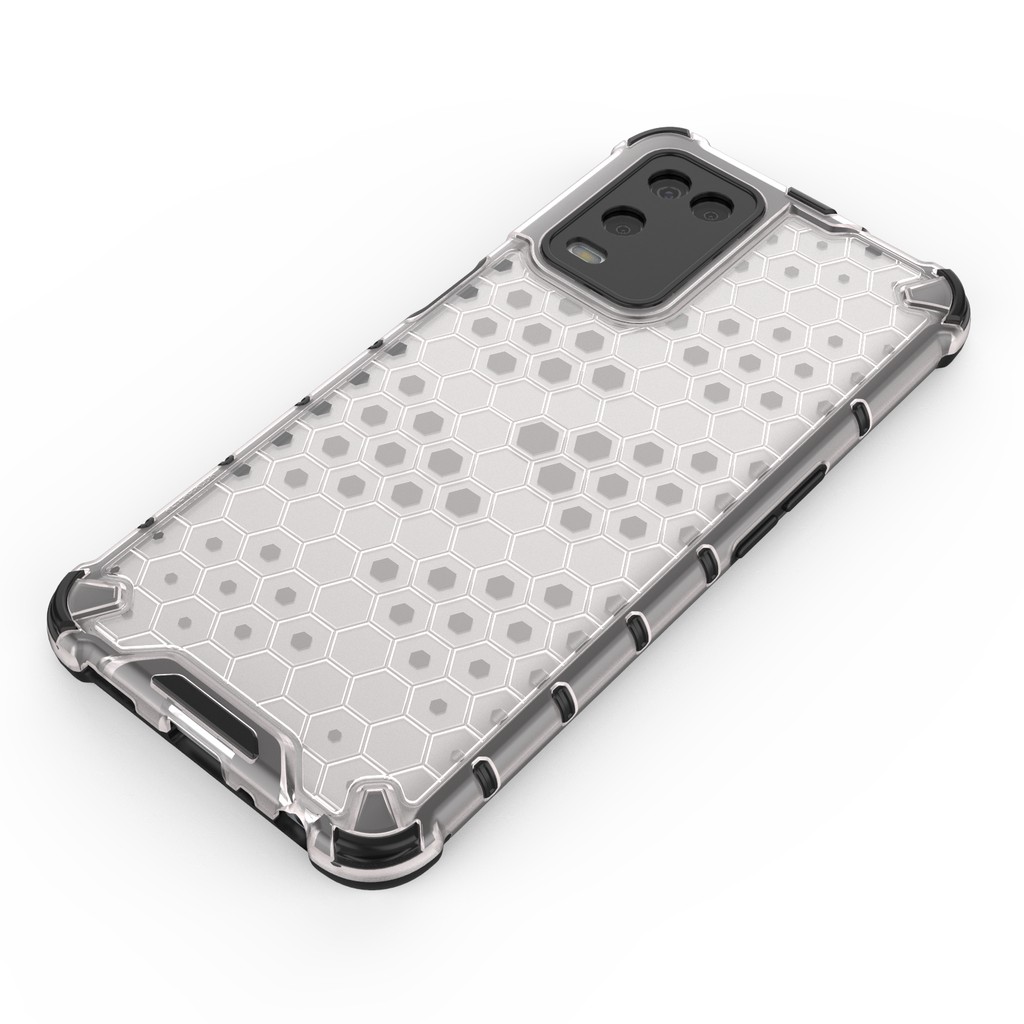 Ốp lưng Oppo A54 4G chống sốc vân tổ Ong cao cấp siêu bền kiểu dáng UAG