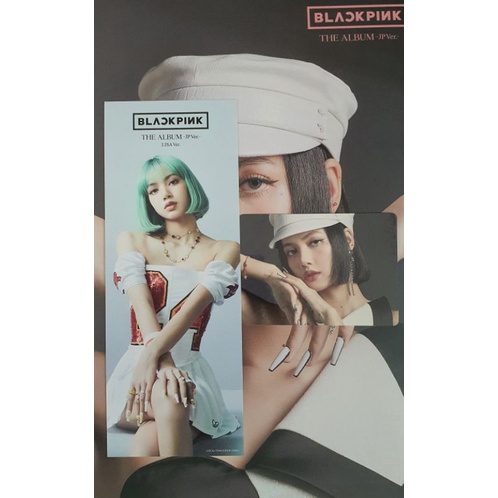 Album Blackpink tiếng Nhật phiên bản Lisa, limited photobook