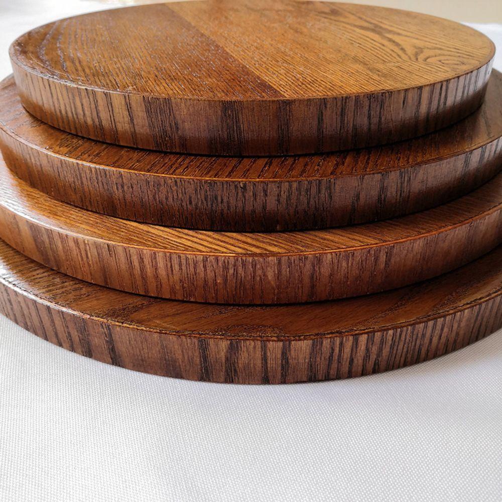 Khay Trà / Cà Phê Bằng Gỗ 21cm / 24cm / 27cm / 30cm Phong Cách Truyền Thống Trung Hoa