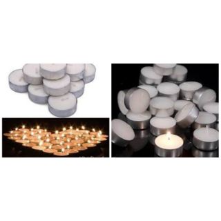 Nến tealight 50 viên cháy 4 giờ không mùi không khói