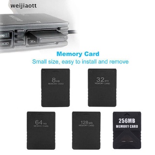 weijiaott Memory Card for PS2 Playstation 8MB/32MB/128MB OPL MC Boot Program Card WT