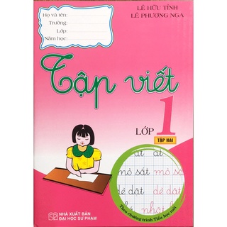 Sách Tập Viết Lớp 1 Tập 2 (Theo chương trình tiểu học mới)