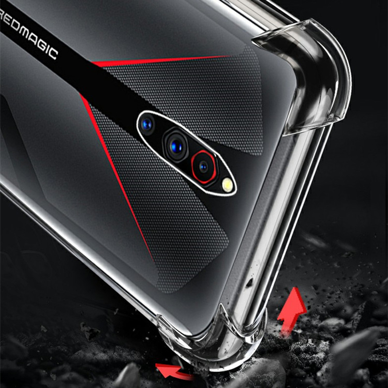 Shockproof Silicone Phone Case For ZTE Nubia Red Magic 5G Red Magic 3 3S