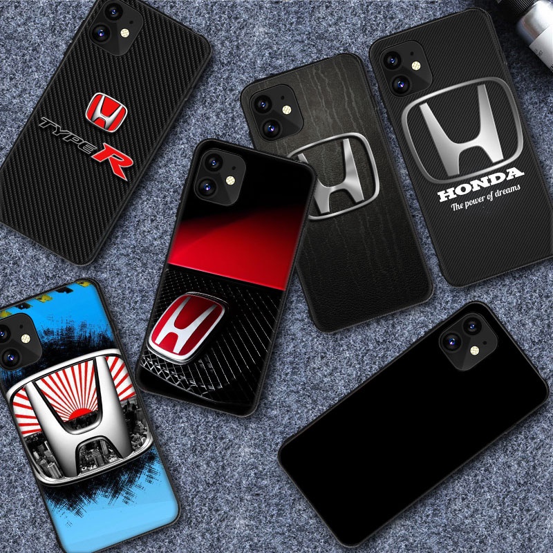 Ốp lưng cho Apple iPhone 11 XR XS 5 5S 6 6S 7 / 8 / SE 2020 Plus Vỏ điện thoại A1 Honda