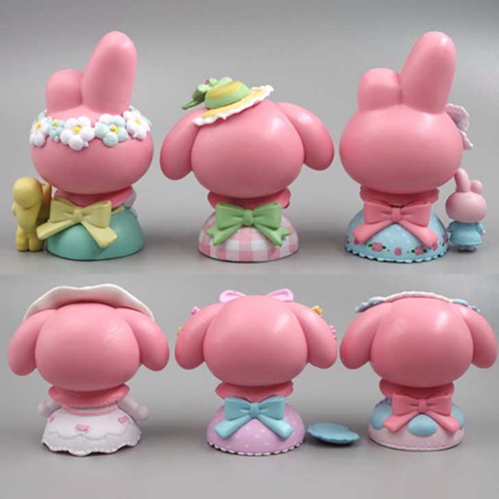 Hàng Mới Về Mới Giỏ Đựng Hoa / Búp Bê Trang Trí Tiệc Trà Bí Ngô / Melody Kuromi DIY