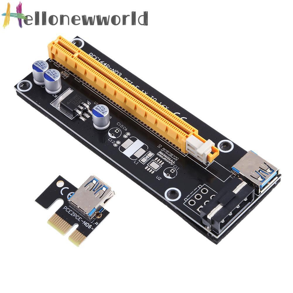 Bộ Card Mở Rộng Pci-E 1x Sang 16x