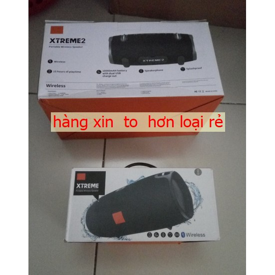 xà hàng Loa Bluetooth JBL Xtreme 2 (30W)  DÀI  33CM   RONG  12CM 3kg