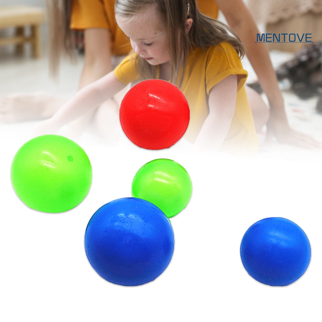 < Hot > Đồ Chơi Bóng Dính Trần Giảm Căng Thẳng Phát Sáng Trong Bóng Tối