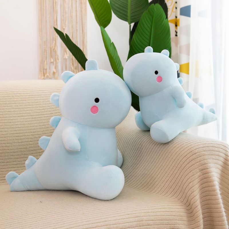 Gấu bông khủng long má hồng TINA, quà tặng thú nhồi bông cute giá rẻ kích thước 40cm 50cm