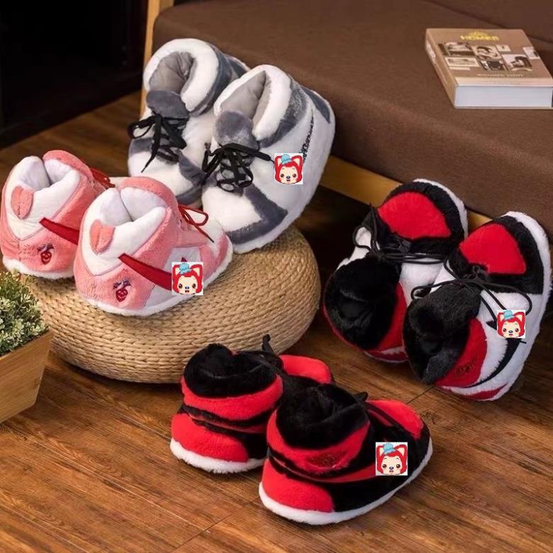 Giày Bông Sneaker đi trong nhà đế cao su đi ra đường được vyvyshop