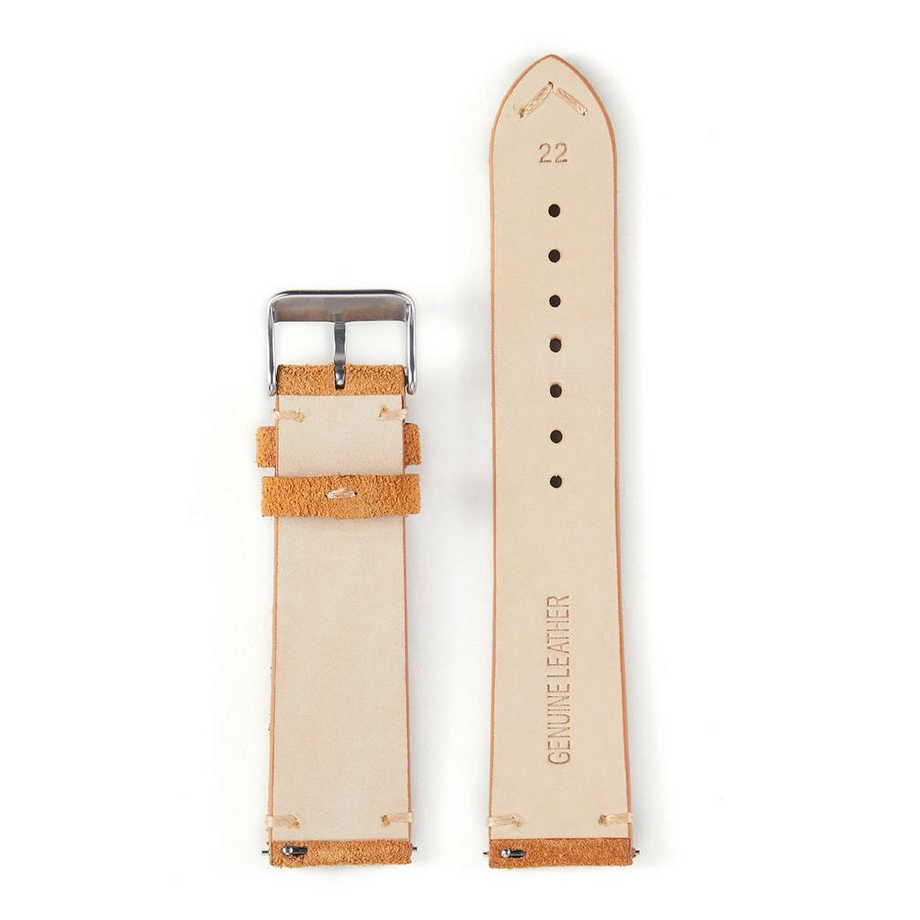 Dây Đeo Đồng Hồ Bằng Da Lộn Mềm Thoải Mái Cho Nam 2023 18 20 22mm