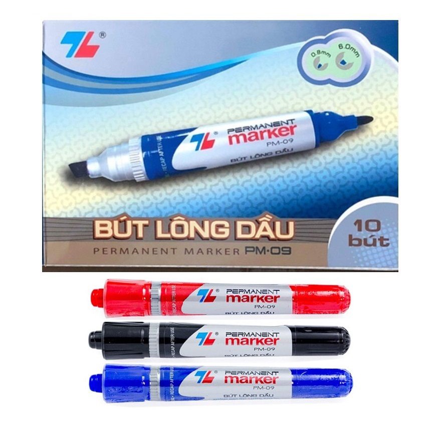 Bút dạ lông dầu Thiên Long PM-09