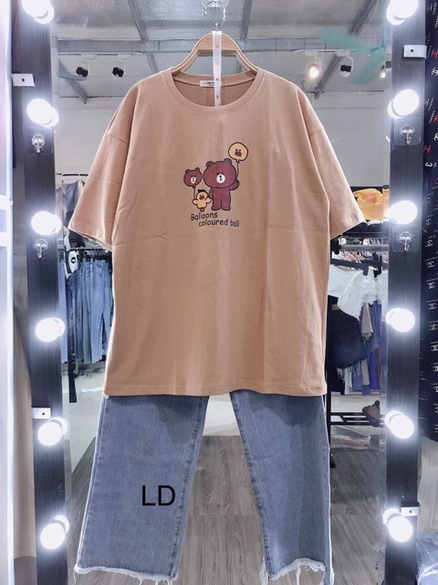 Áo bạn gấu và gà L&amp;D 1106 siêu đẹp