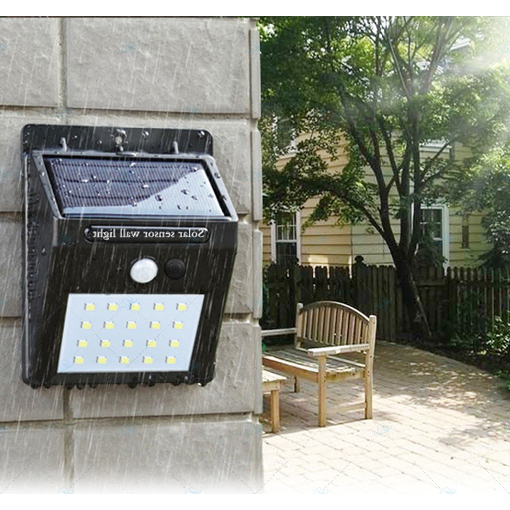 Sale [N3051] Đèn cảm ứng biến tích năng lượng mặt trời soi sáng khi có người đi qua không tốn điện nhà CD42 Loại Tốt