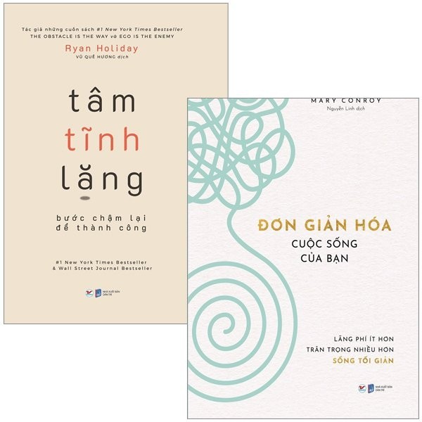 Bộ Sách - Tâm Tĩnh Lặng Bước Chậm Lại Để Thành Công + Đơn Giản Hóa Cuộc Sống Của Bạn (Bộ 2 Cuốn)