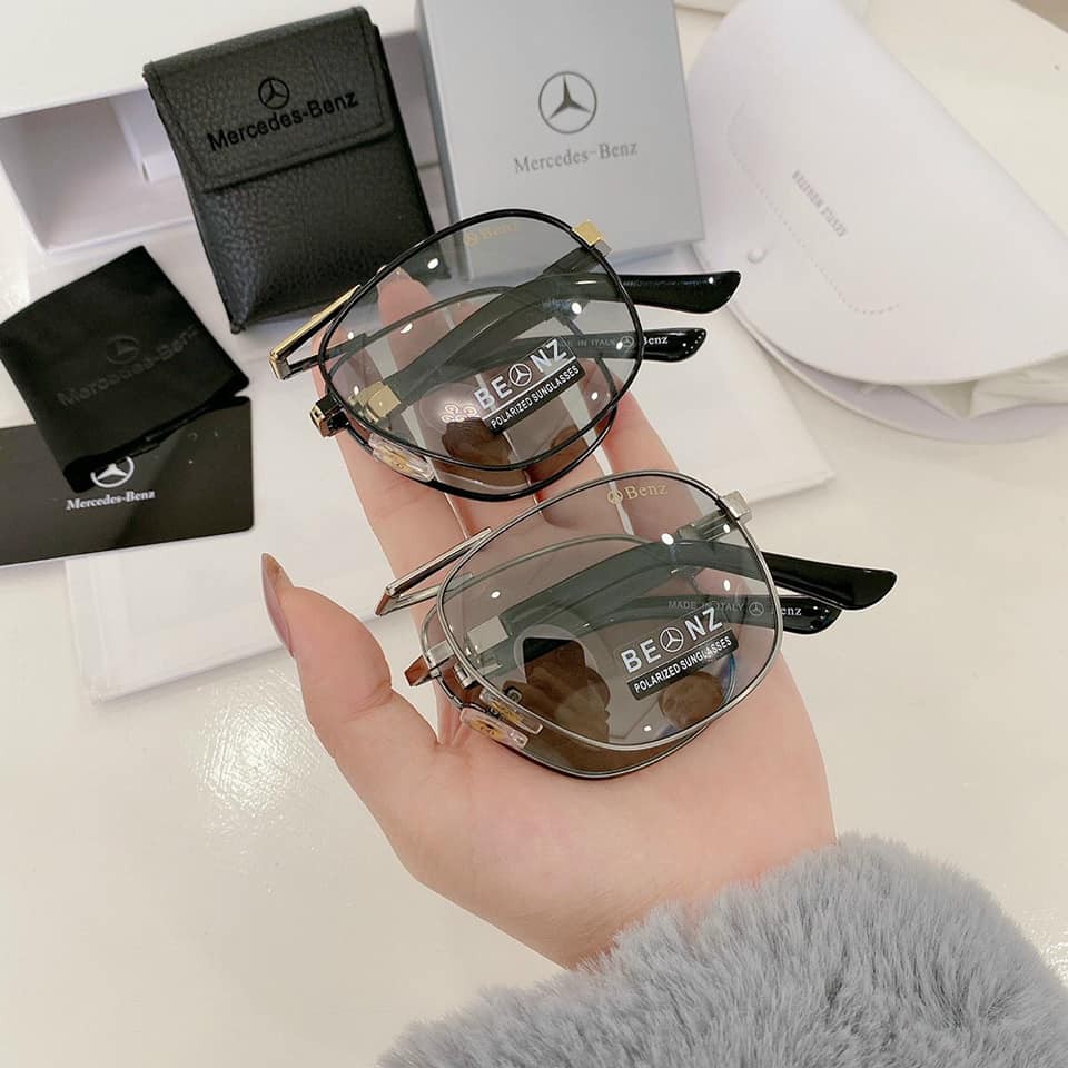 Kính râm Mercedes benz - Kính mát nam cao cấp, tròng Poloroid đổi màu và gấp gọn, đi ngày đi đêm | BigBuy360 - bigbuy360.vn