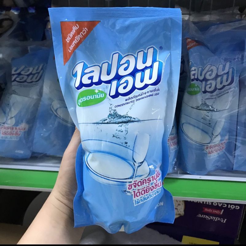 Nước Rửa Chén Lion Thái Lan túi 550ml.