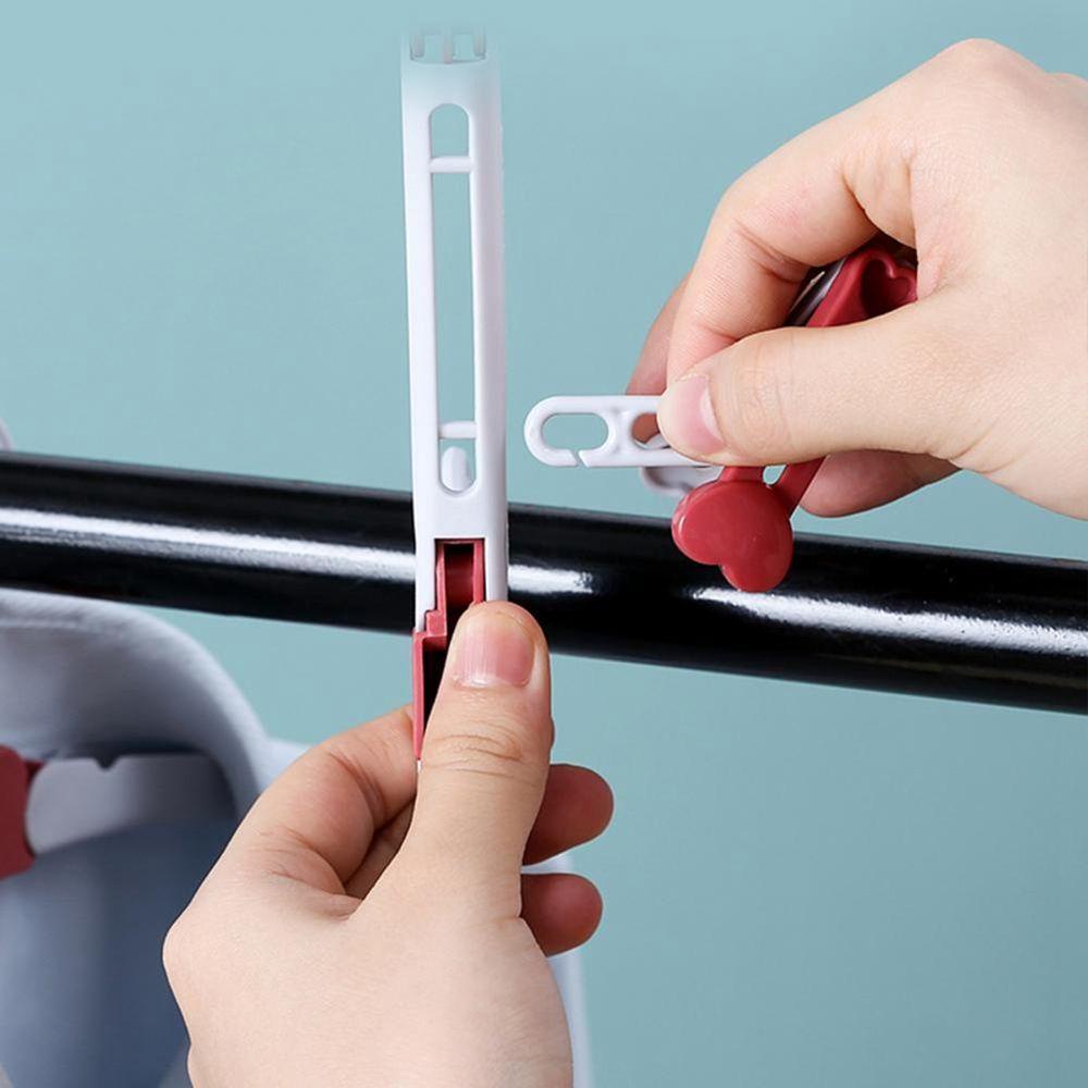 PATRICIA Móc Treo Quần Áo Co Giãn Gấp Gọn Đa Năng