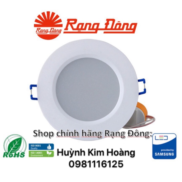 Đèn LED âm trần Rạng Đông 5W , 7W , 9W , 12W ChipLED SAMSUNG