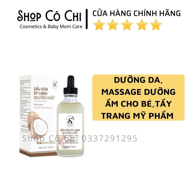 Dầu Dừa nguyên Chất Sam Natural