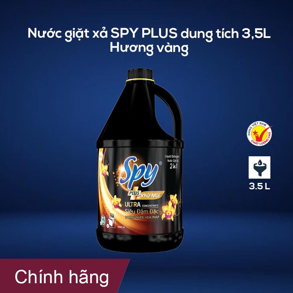 Nước giặt xả SPY PLUS vàng 2 dung tích - Hàng chính hãng