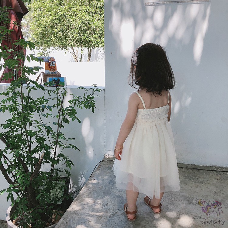 Đầm xòe công chúa phong cách Hàn Quốc thời trang xinh xắn cho bé gái
