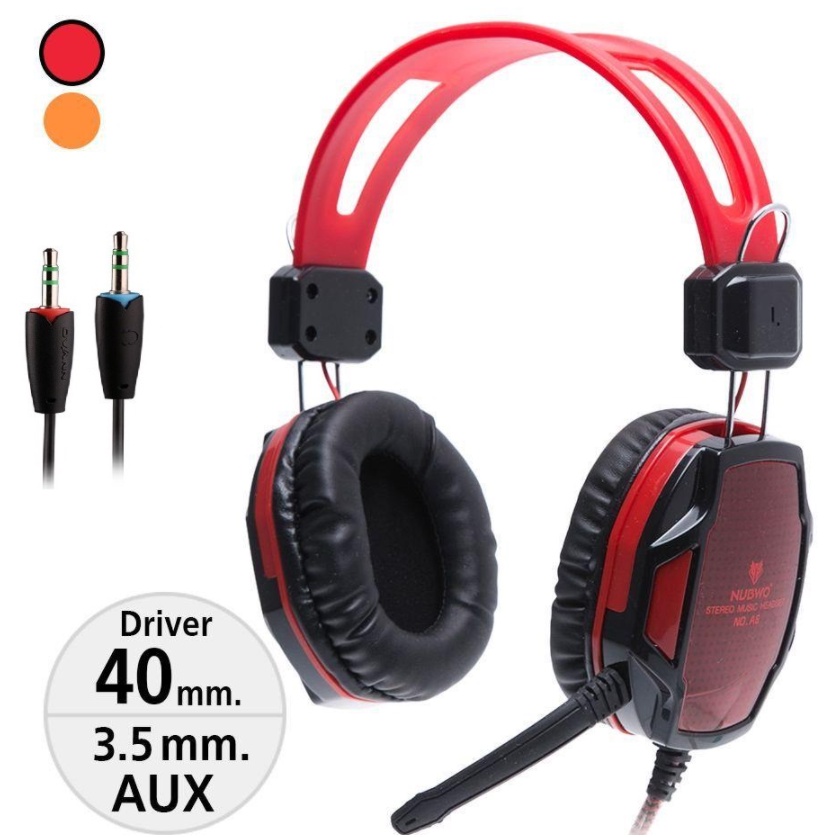 Tai Nghe Chụp Tai Chuyên Chơi Game Qinlian A6 jack 3.5 Có Micro, Dây Chống Đứt, Dùng Được Cho Máy Tính Và Điện Thoại 4.7