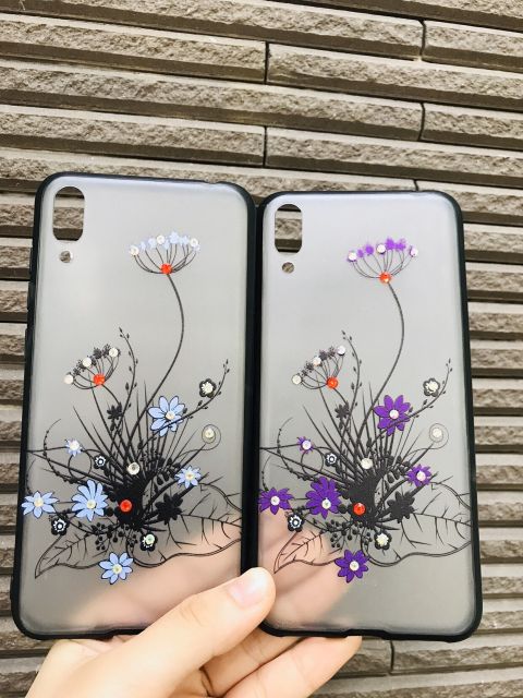 Ốp Lưng Đính Đá Cao Cấp Cho Các Máy Vivo, OOpa Lưng Vivo