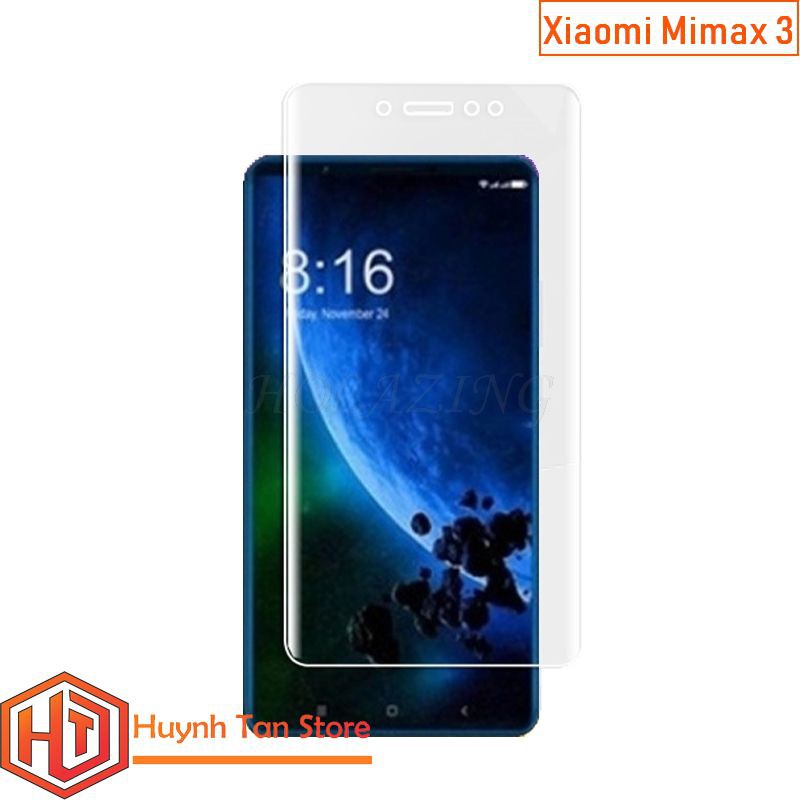 Dán dẻo TPU full màn 6D cho Xiaomi Mimax 3