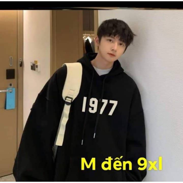 Áo hoodie nam nữ phong cách hàn quốc tay dài vải nỉ đẹp form rộng (đến 9XL)