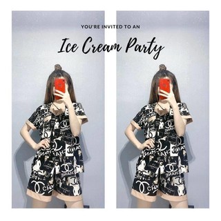 Đồ bộ pijama lụa hàn