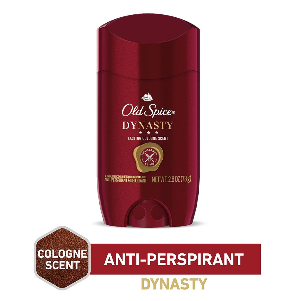 [Hàng AUTH] Lăn Khử Mùi Old Spice EST.1938 Dynasty 73Gr (Sáp Trắng)