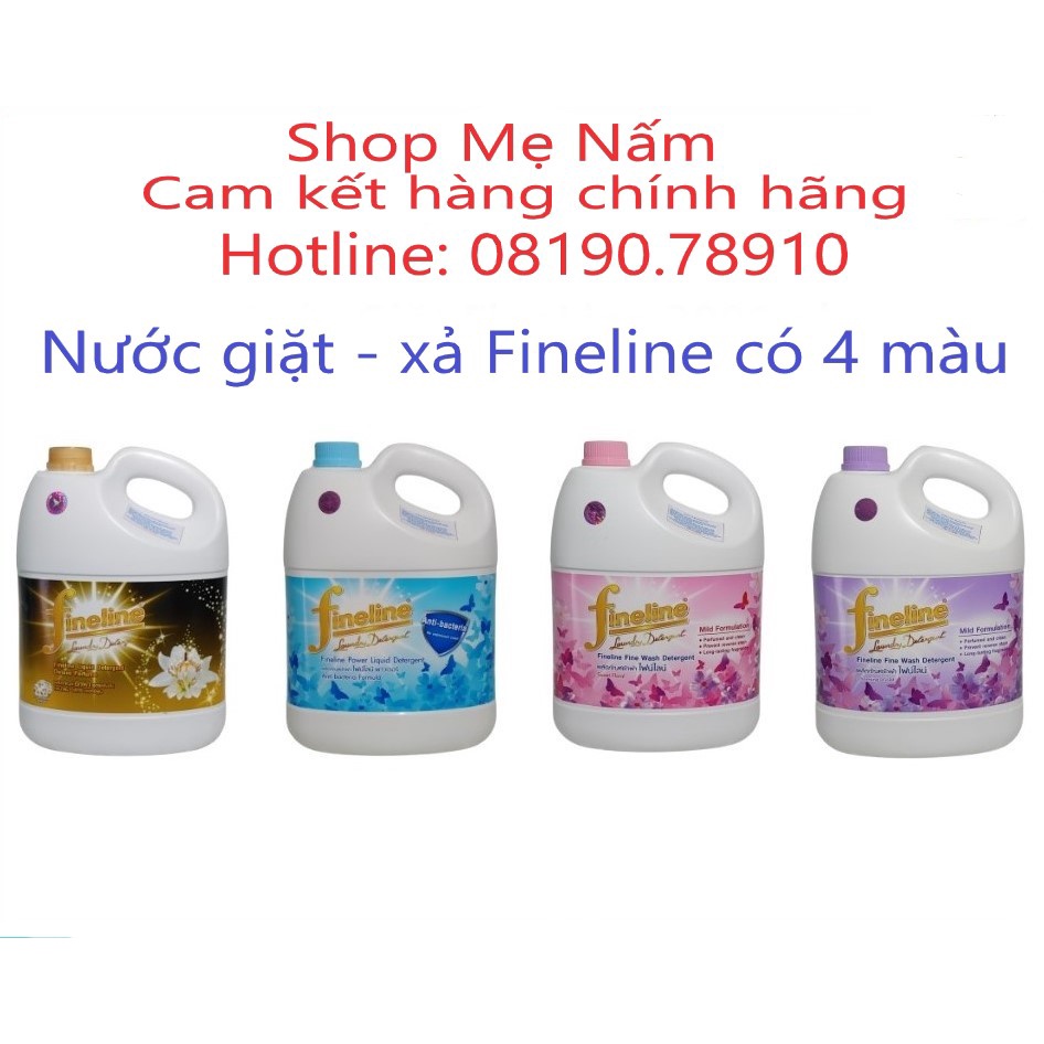 🌸🌱☘️ NƯỚC GIẶT - XẢ FINELINE 3000ML THÁI LAN 🌸🌱☘️