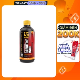 Thực Phẩm Bổ Sung Đốt Mỡ Mutant L-Carnitine 1500 Chai 473ml