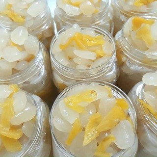 HẠT ĐÁC RIM THƠM ( KHÓM )LÁ DỨA với đường phèn