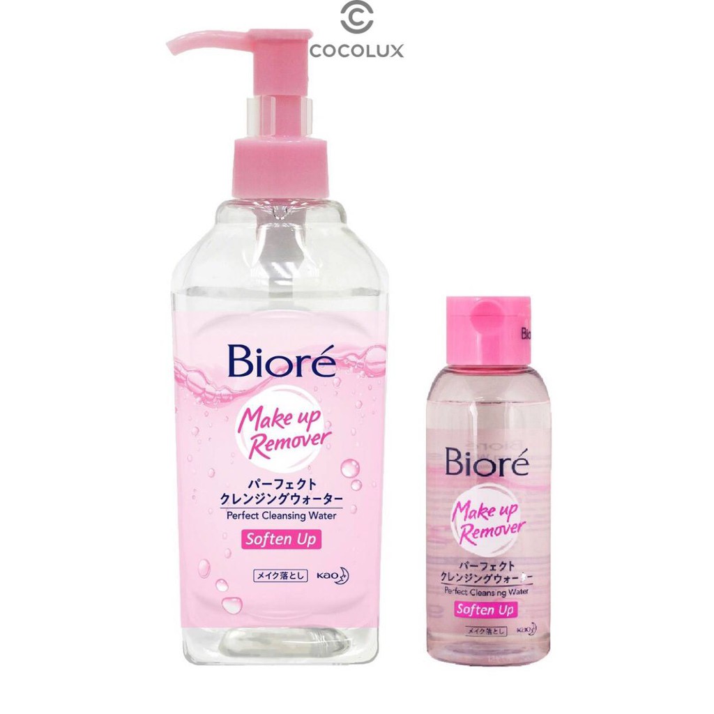 Nước Tẩy Trang Dưỡng Ẩm Bioré Perfect Cleansing Water Soften Up +VAT