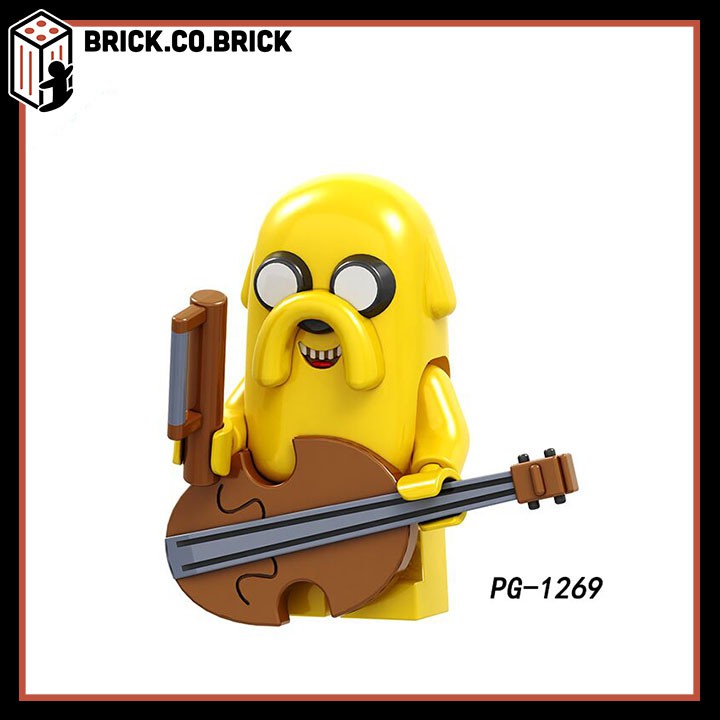 Adventure Time 2 Đồ Chơi Lắp Ráp Minifigure Mô Hình Non LEGO phim hoạt hình Giờ Phiêu Lưu