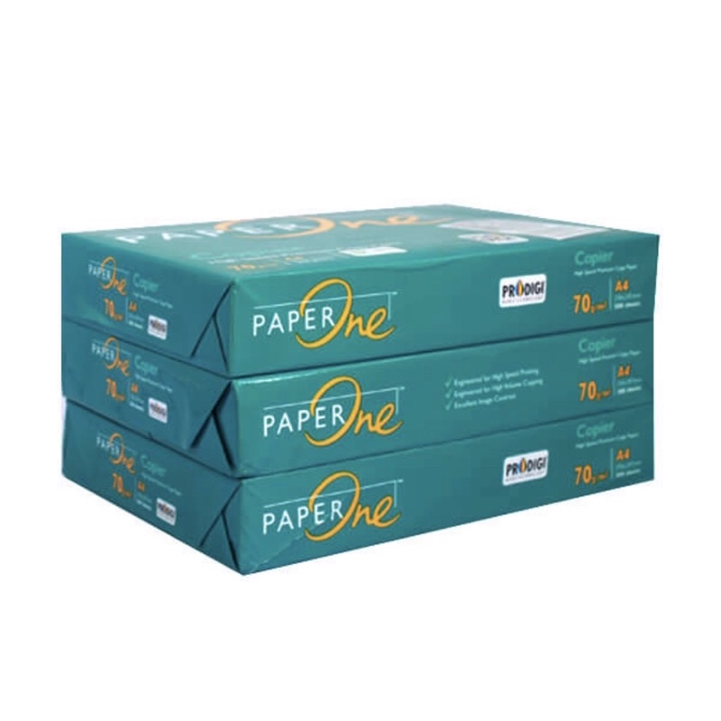 Giấy photo A4 Paperone định lượng 70gsm, gram 500 tờ