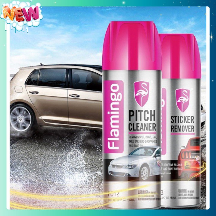 🇳 🇪 🇼 Chai tẩy nhựa đường Flamingo Pitch Cleaner ®️