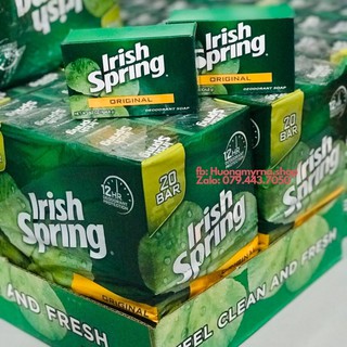 [Nhập Mỹ - Sẵn] Xà phòng cục Irish Spring - Mỹ