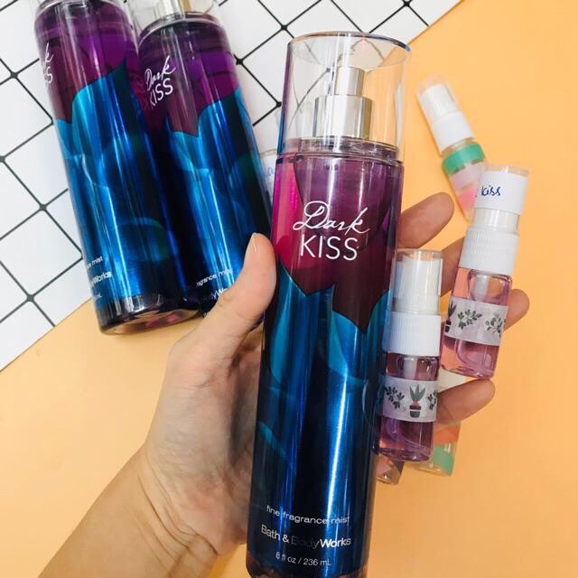 [BL]  Xịt thơm Bath &amp; Body Works Fine Fragrance Mist hương Dark Kiss